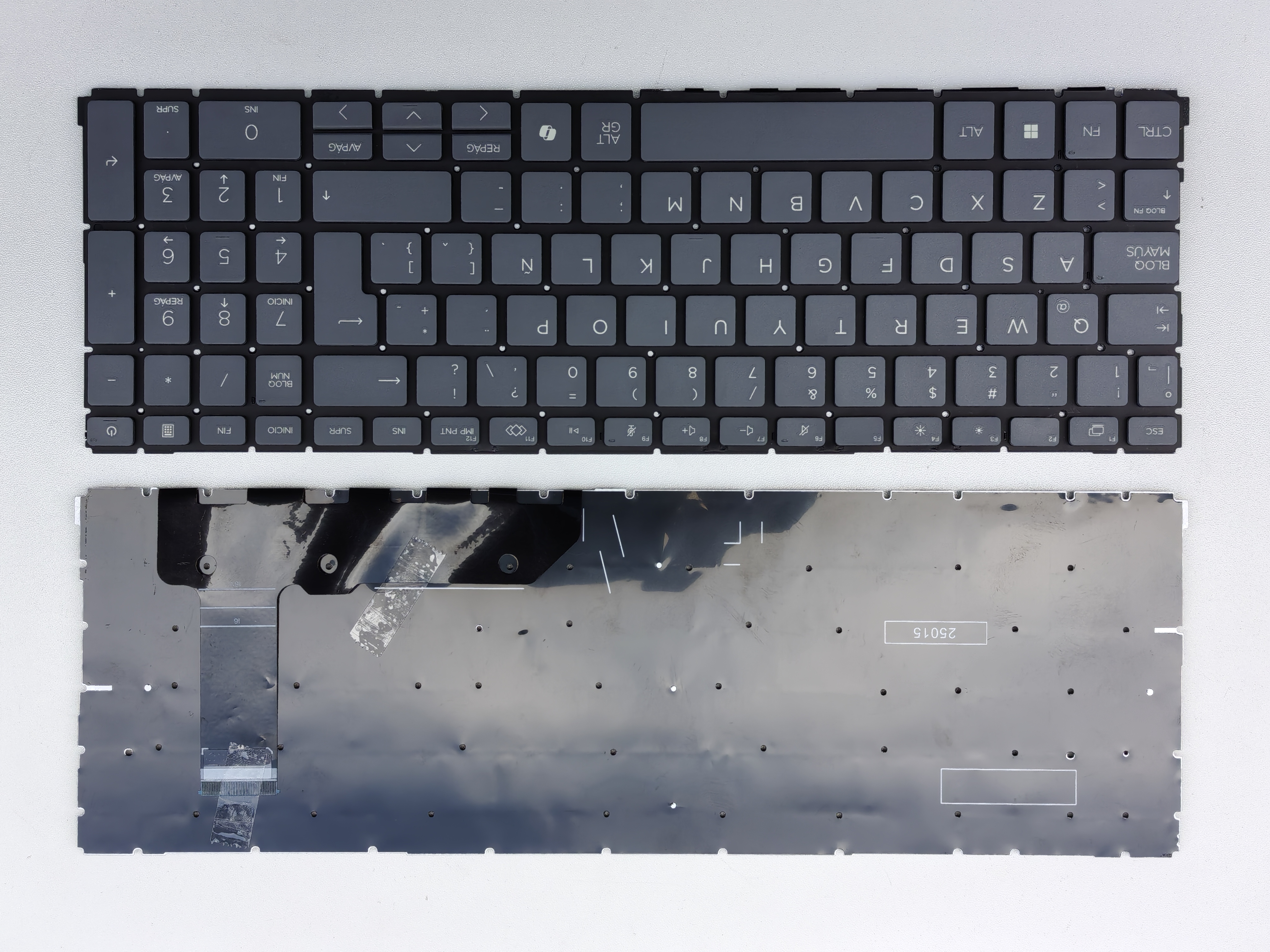 Picture of New Replacement Laptop Keyboard For HP 460G11/465G11 AI key/660G11/665G11 Grey (OEM) LA Layout
